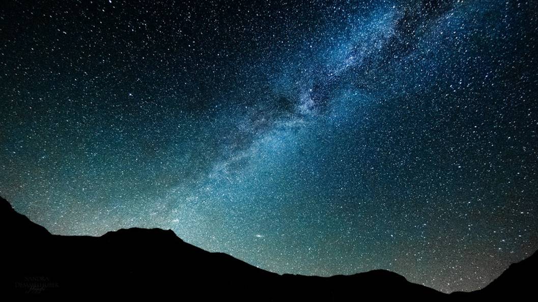 Sternenhimmel und Milchstrae bei Nacht  | Bild: BR/Sandra Demmelhuber